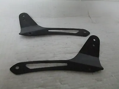 10-17 Yamaha V-Star 950 Highway Hawk Black Backrest Sissy Bar Side Plates • $39.99