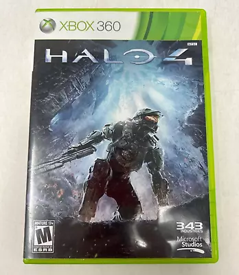 Case Only NO GAME Halo 4 Xbox 360 Authentic • $5.95