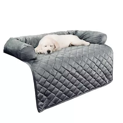 Couch Cover For Dogs - 35x35 Pet Furniture Protector With Memory Foam Neck Bo... • $41.08