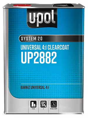 4:1 Universal Clearcoat Clear 8lbs UPL-UP2882 • $70.47