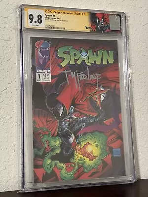 Spawn #1 CGC SS 9.8 Signed By Todd McFarlane - With Spawn Custom Label • $420