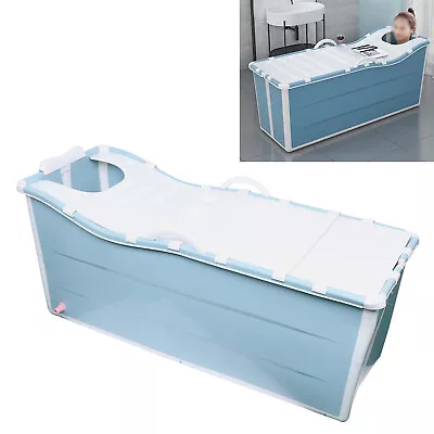 Folding Bathtub Adult SPA Soaking Bath Bucket Water Tub Swimming Bucket Bath Tub • $170