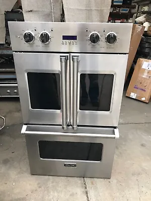 30  Viking French Door  Elec Double Oven In LA • $4700