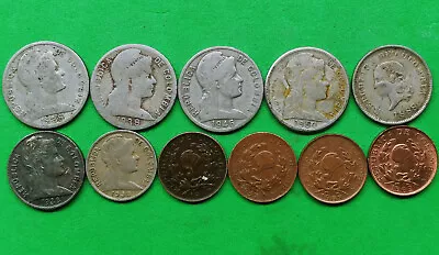 Lot Of 11 Different Old Colombia Centavo Coins 1888-1969 Vintage World Foreign • $5.50