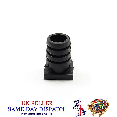 7mm Rubber Cable Protector Wire Sleeve Bushing Cord Black • £2.55
