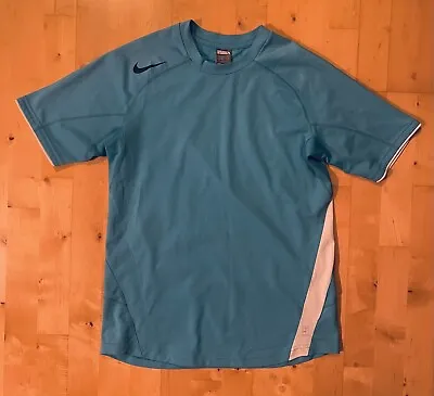 Nike 2007 Nadal Federer Men's Tennis Shirt Top Size L • £32.97