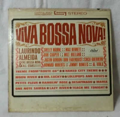 LAURINDO ALMEIDA  Viva Bossa Nova  1962 (CAPITOL/ST1759/MONO) VG+/EX!! • $9.99