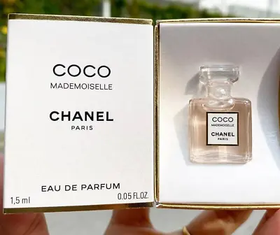 Chanel - COCO MADEMOISELLE EDP 1.5mL MINI BOTTLE Women's Fragrance Perfume  NEW • $100