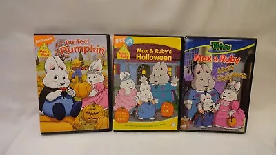 Max & Ruby: Max & Ruby's Set Of THREE (3)Halloween DVDS • $16.95