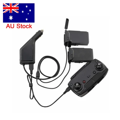 $34.76 • Buy Battery Car Charger For DJI Mavic Air Drone RC Remote Controller Accessories AU