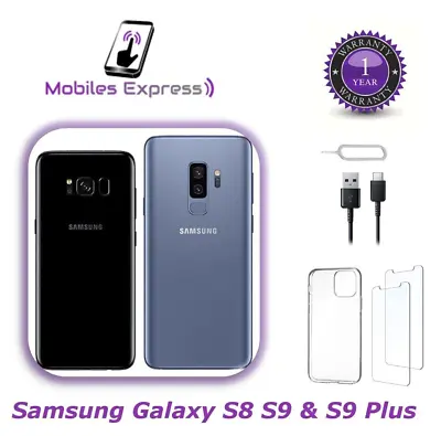 £148.99 • Buy SAMSUNG Galaxy S8 - S8+ - S9 -S9+ PLUS 64GB Unlocked Android Smartphone Pristine