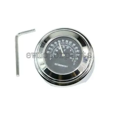 1  7/8  Chrome Thermometer For Suzuki Boulevard C50 C90 C109R M109R M50 M90 S83 • $14.99