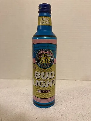 $11.95 • Buy Bud Light 1990’s Throwback Aluminum “Empty” Bottle