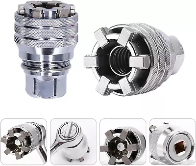 Universal10‑19Mm Wniversal Socket Wrench ToolMulti-Functional Magic Sleeve Univ • $23.88