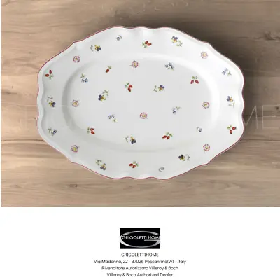 Villeroy & Boch - Petite Fleur - Tray Oval 17 5/16in - Dealer • $89.88