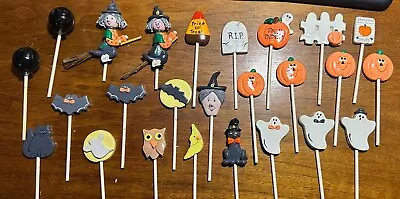 25 Vintage Props Creative Clay Lollipop Polymer Halloween Decor Resin Ornaments • $32.50
