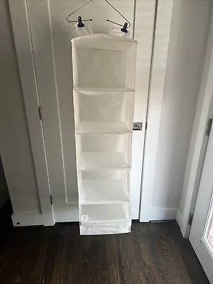 IKEA SKUBB 16635 Five 5 Shelf Hanging Closet Storage Organizer 13x13x46  White • £4.75