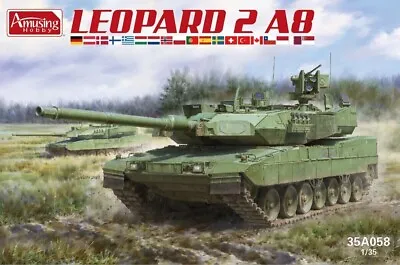 Amusing Hobby 35A058 1/35 Germany Main Battle Tank Leopard 2A8 • $54.99