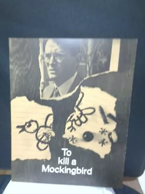 Vintage 1962 To Kill A Mockingbird Souvenir Movie Program Gregory Peck • $7.49