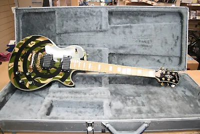 Epiphone Zakk Wylde Signature Les Paul Custom Camo Bullseye Guitar • £899.99