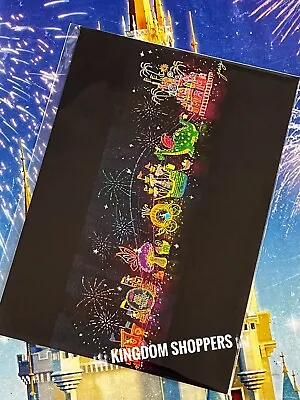 2024 Disney WonderGround Josey Tsao Main Street Electrical Parade 5x7” Postcard • $15.95