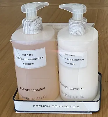 FCUK French Connection HAND WASH & Lotion 250ml Large Set BATHROOM Stand RARE • £49.99