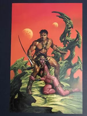 Warlord Of Mars #11 COVER Dynamite Comics Poster 8x12 Joe Jusko • $14.99