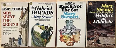 Lot Of 4 Mary Stewart: Airs Above Ground~Gabriel Hound~Touch Not Cat~Wildfire~PB • $16.99