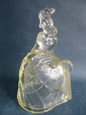 Vintage String Holder Figural Glass Woman Twine Holder Yarn Holder String Cady • $40