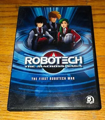 Robotech: The Macross Saga - The First Robotech War (DVD 2011 5-Disc Set) • $4.99