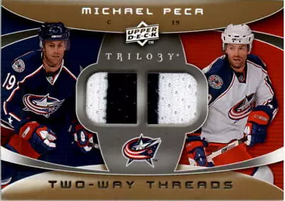 2008-09 Upper Deck Trilogy Two-Way Threads #2WMP Michael Peca Jersey • $8.40