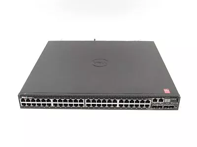 Dell N3048 48-Port 48x Ethernet 10/100 Ports 4x QSFP+ Ports 1U Network Switch • $219.99