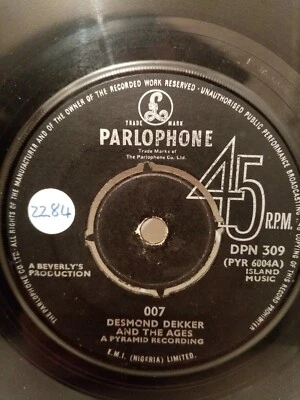 £24.99 • Buy Desmond Dekker - 007 / Roland Alphonso - El Toro 7  Vinyl Record Nigerian Press