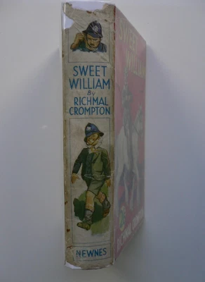 £10 • Buy Sweet William  By Richmal Crompton, 1937 Third Imp. Thomas Henry Illustrated, 