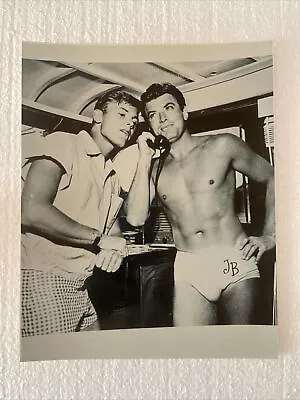 Tab Hunter & John Broomfield 8x10 Vintage Photograph • $15