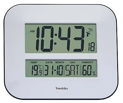 £26.99 • Buy Jumbo LCD Radio Controlled MSF  Digital   Wall Clock ( UK &  Ireland  Version )