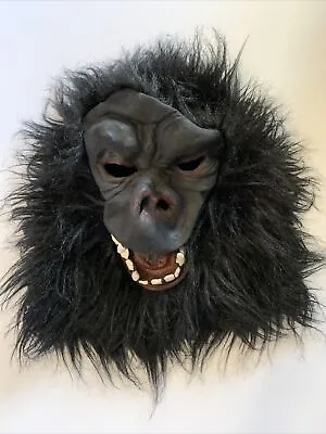 Halloween Costume Gorilla Monkey Mask Adult One Size Fits Most • $39.99