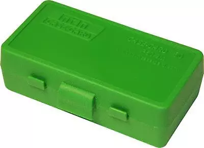 MTM 50 Round Mechanically Hinged Ammo Box - Pistol/Handgun Calibers P50 • $19.95