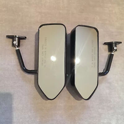 F1 Style ABS Racing Side FENDER Mirrors C4 C5 CORVETTE CAMARO MUSTANG FOCUS • $109