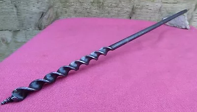 £9.99 • Buy Vintage Gilpin 5/8  T Handled Hand Auger Drill Bit Boring Tool 20 1/4  Long 