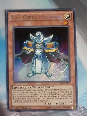 Yugioh  T.G. Cyber Magician - Secret Rare - 1st Ed - LC5D NM • $3.54