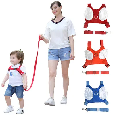 £9.23 • Buy Toddler Anti-Lost Backpack Baby Safety Walking Harness Reins Leash For Kids