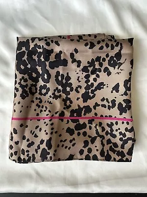 NWT J. Crew Animal Print Silk Scarf • $10.99