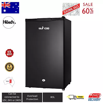 Glacio Camping 80L Portable Fridge Cooler Upright 12V/24V/240V Caravan • $387.85