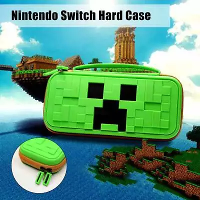 For Nintendo Switch Hard Case Minecraft Protective Hard Travels Carry Case Pouch • $29.19