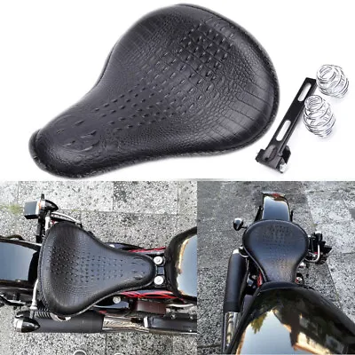 Motorcycle Bobber Chopper Solo Seat Spring Bracket Alligator For Harley Iron 883 • $86.43