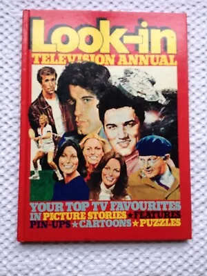 Vintage Look-In Television Annual - Hardback Published 1979 Independent TV Books • £5.25