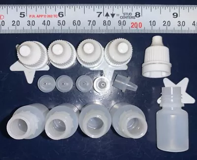 5pcs 5ml Empty Plastic Squeezable Dropper Bottles Oils Lubes Liquid Dropper LDPE • $11.35