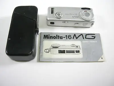 Minolta -16 MG Mini Subcompact Spy Camera • $19.99