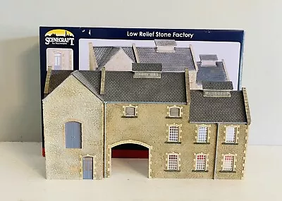 Bachmann Scenecraft 44-219 OO Gauge Low Relief Stone Factory • $87.38